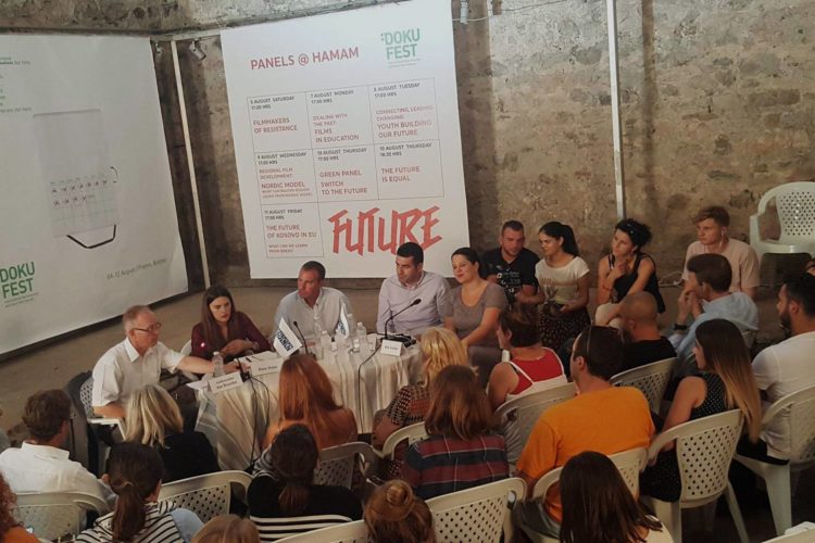 RYCO SG and DSG at Dokufest, Prizren; Photo: Krenare Gashi