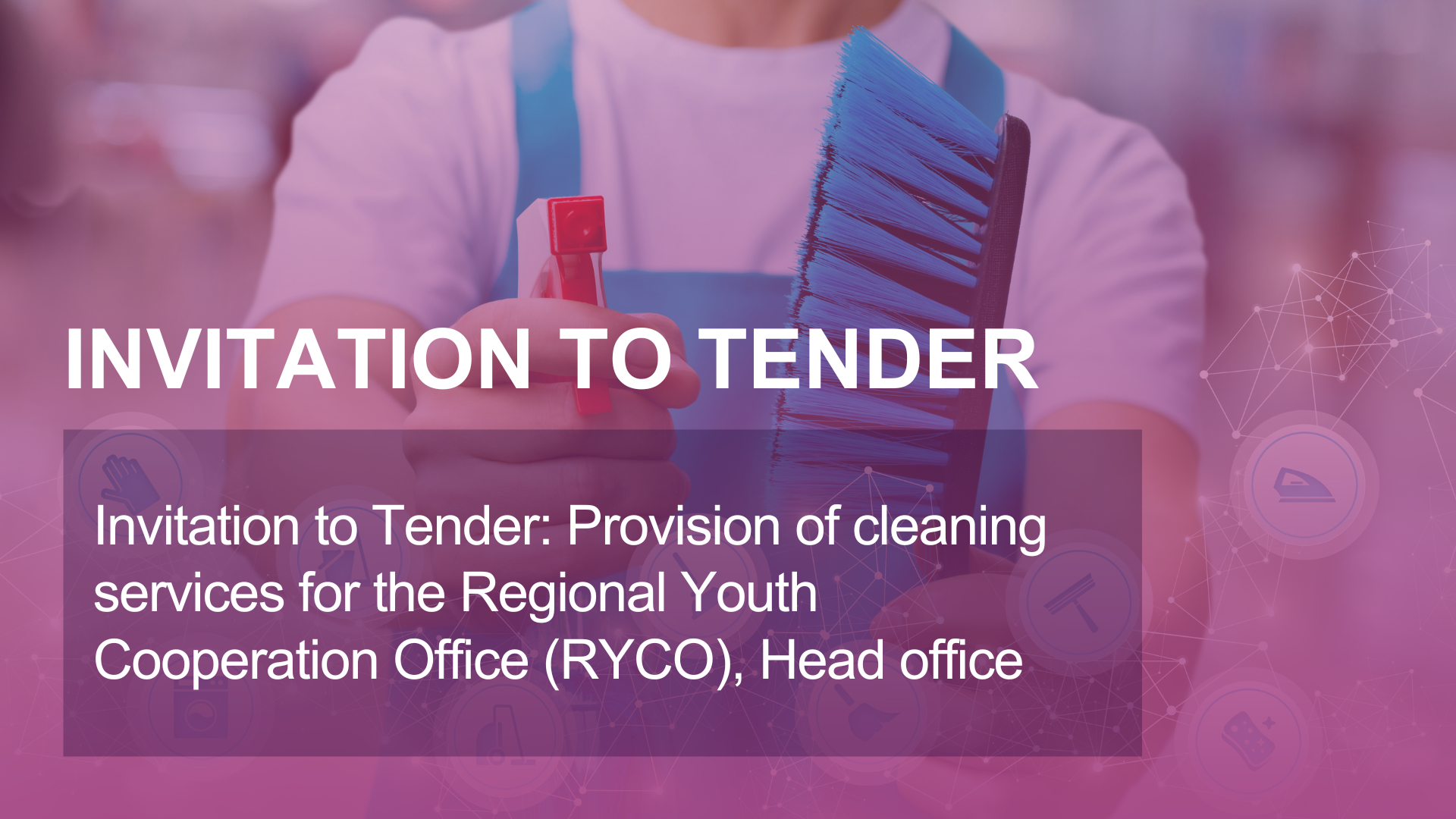 INVITATION TO TENDER Cleaning Services for RYCO, Head Office in Tirana